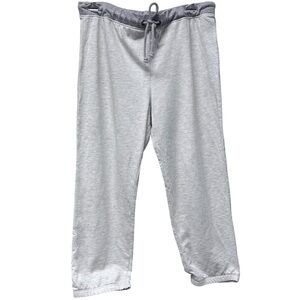 Joe’s Jeans Casual Cotton Modal Drawstring Waist Capri Pants L